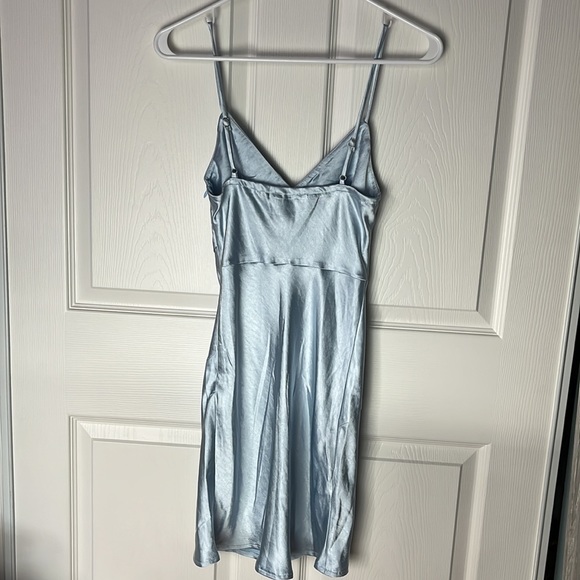 NEW Princess Polly - MALIHA MINI DRESS BLUE - Picture 7 of 8